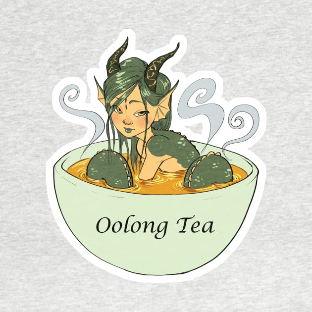 Oolong Tea Mermaid by TessRosenthal